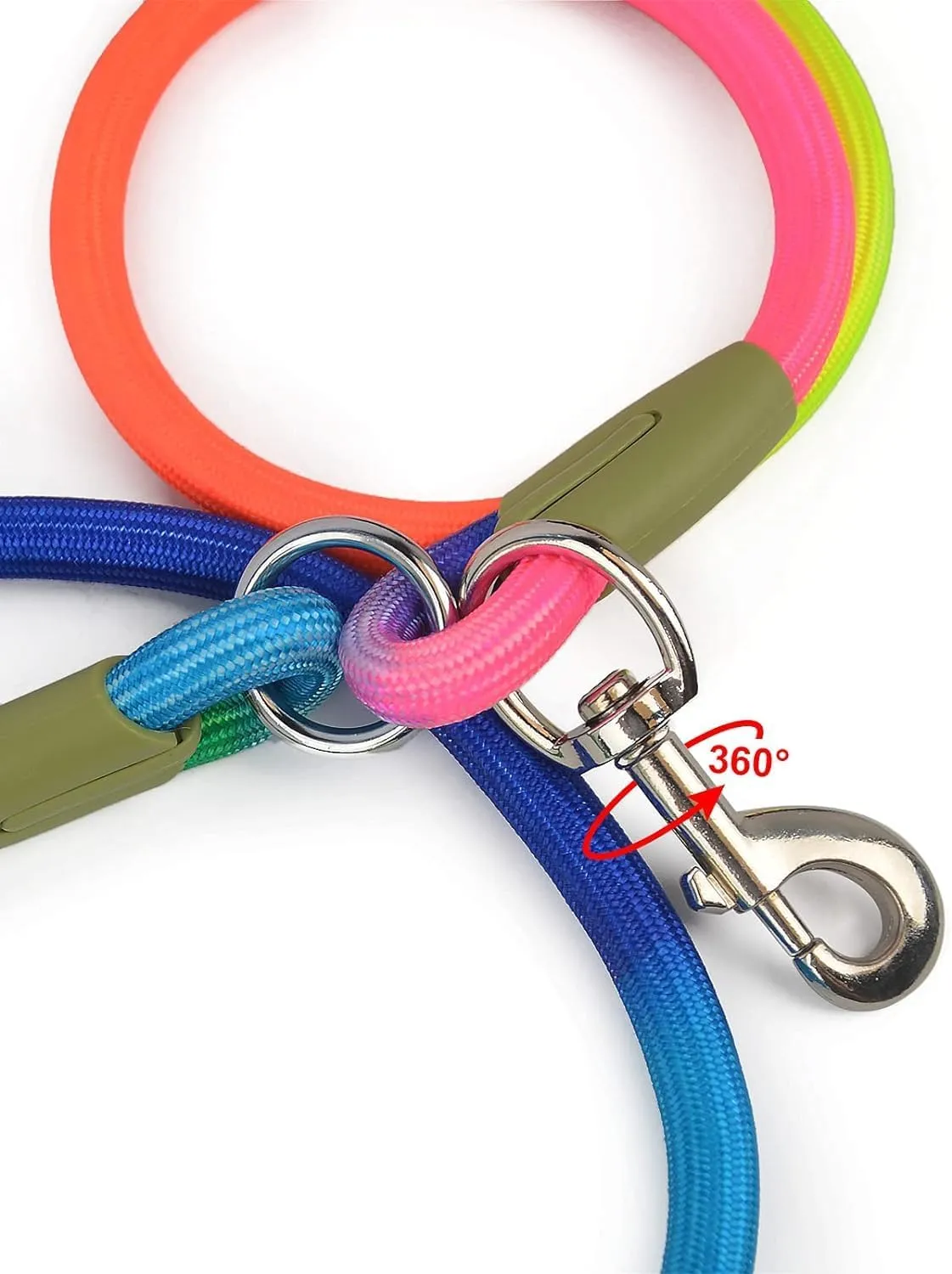 Hands Free Dog Leash 8.5ft Waist Leash for Dog Walking Jogging and Running