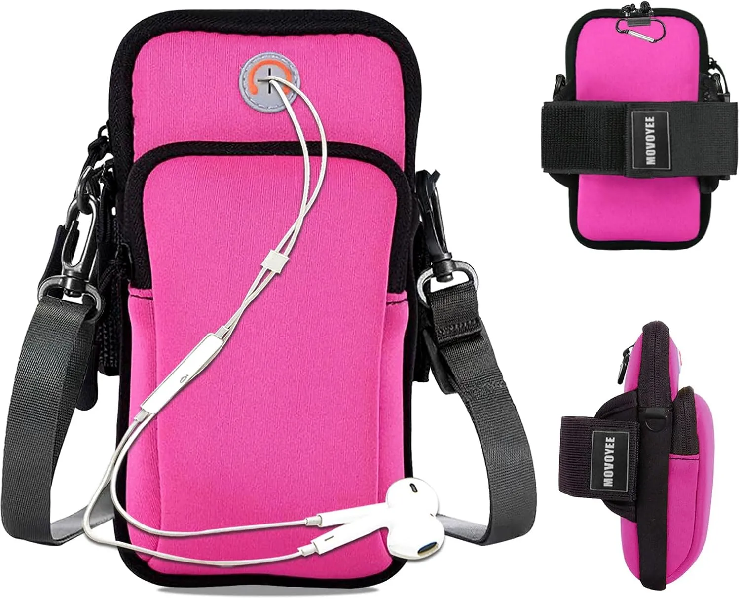 Phone Holder for Running Armband Cell Phone Holder,Small Purses for Women Crossbody Kids,iPhone 11 12 13 14 15 16e 16 Pro Max Xs Xr X Plus SE Mini Galaxy Ultra S25 S24 Note Bags Gym Arm Bands