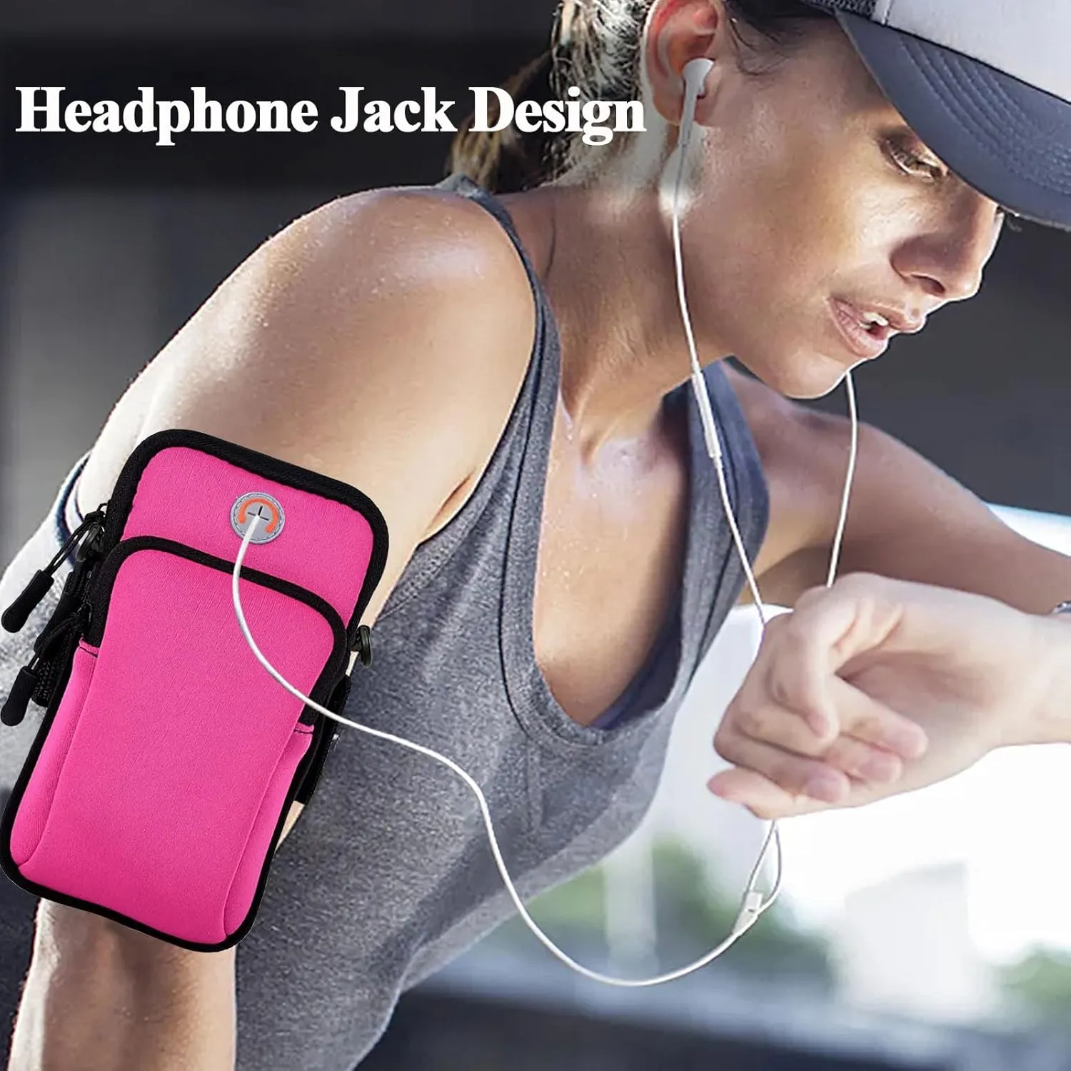 Phone Holder for Running Armband Cell Phone Holder,Small Purses for Women Crossbody Kids,iPhone 11 12 13 14 15 16e 16 Pro Max Xs Xr X Plus SE Mini Galaxy Ultra S25 S24 Note Bags Gym Arm Bands