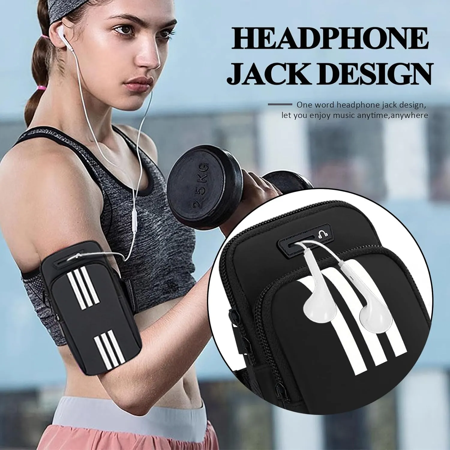 Phone Holder for Running Armband,Cell Phone Purse Small Crossbody Bags for Women Men Kids,iPhone 11 12 13 14 15 Pro Max Xs Xr X 8 7 6 Plus SE Mini Galaxy Ultra S24 Note Pouch,Sports Arm Bands