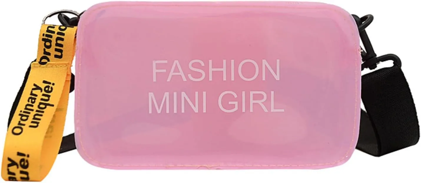 Small Transparent Jelly Bags Jelly Purses Women's Crossbody Bag Clear Shoulder Bags for women PVC Handbags