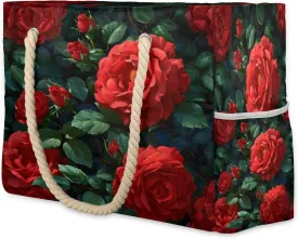 Tote Beach Bag for Women Large Zipper Beach Bags Waterproof Sandproof Gym Swim Pool Travel Bag