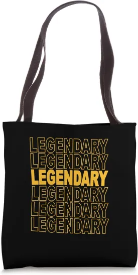 University Varsity-Gold Legendary University Varsity-Gold Tote Bag